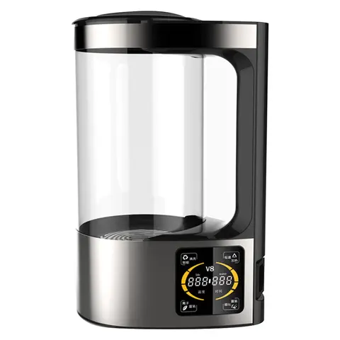 가족 사용을 위한 항온 수소 리치 워터 머신, V8 수소 워터 피처 메이커 기계, 2000ml