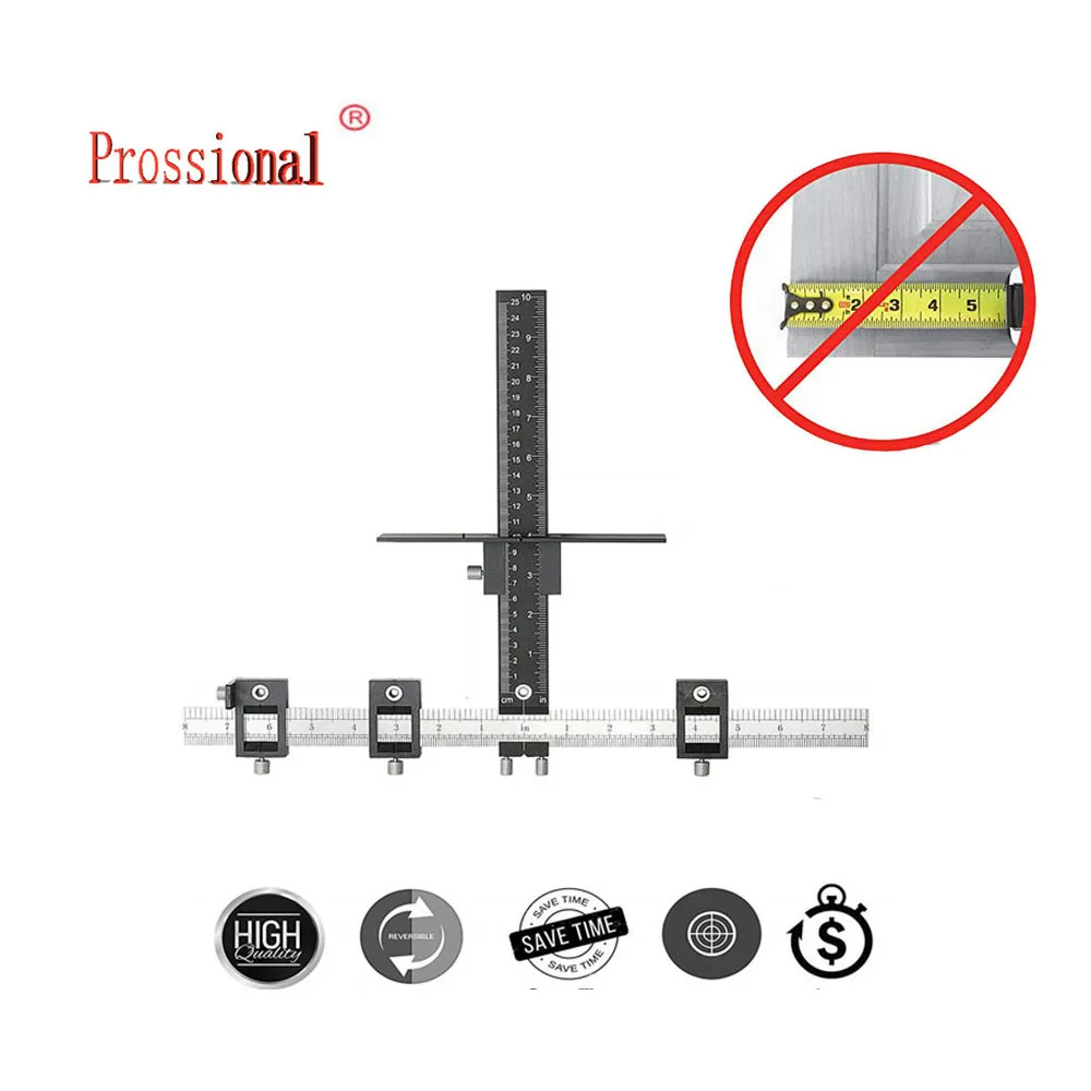 

Drill Guide Sleeve Cabinet Hardware Jig Drawer Pull Wood Drilling Dowelling Hole Jig Furniture Punching Tool True Position Tools