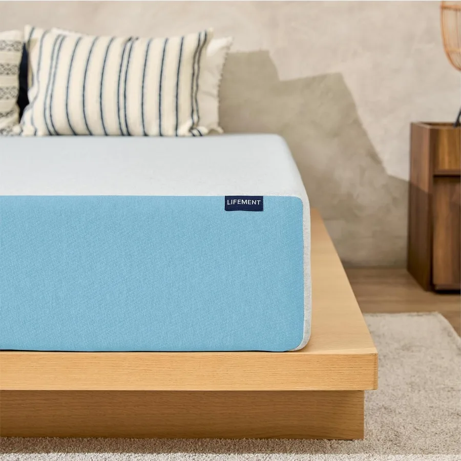 

Basic Twin Cooling Gel Infused Memory Foam Mattress in a Box Medium Firm Bed Fiberglass Free Certified Pressure Relief Foam Coo