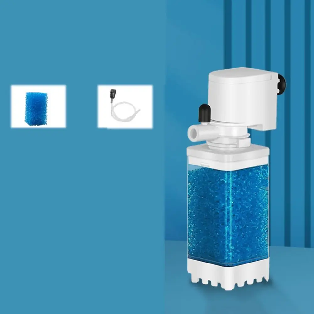 

Mute Fish Tank Submersible Filter Plastic Built-in Filter Water Purification Water Circulation Pump Removable