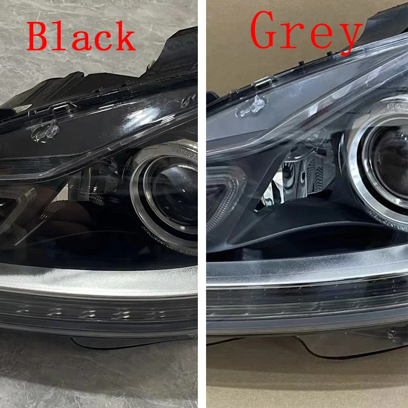 1PC for Mercedes-Benz W204 headlights C180 C200 C220 C260 C300 C63 2011-2014 HID xenon headlight gray background Headlamp - view 6