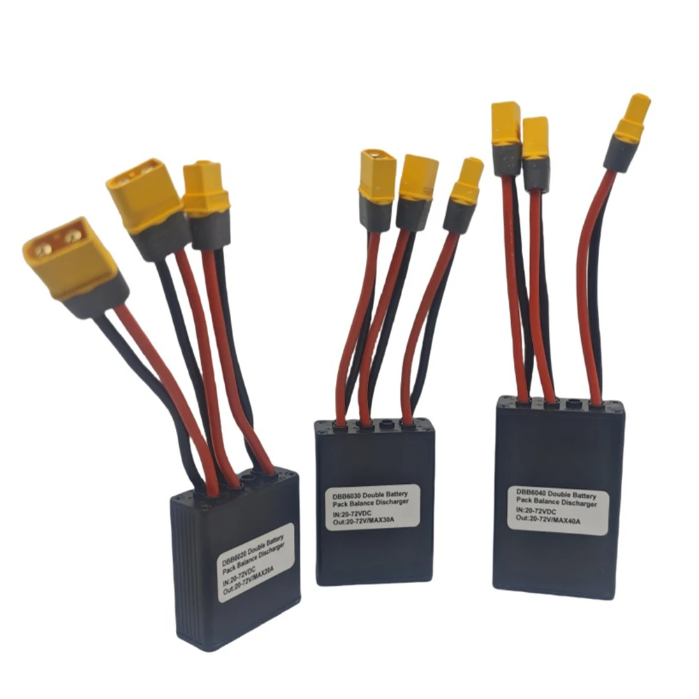 

Электрический велосипед, преобразователь разряда с двойной батареей, 20 А, 30 А, 40 А, двойной аккумуляторный блок для электронного велосипеда, балансир 24-72 В постоянного тока