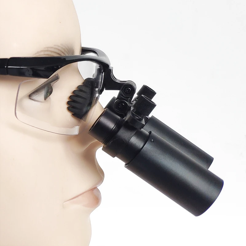 Burite Prism Medical Surgical Dental 6.0X Loupes Kepler Magnifier 6X ENT Dental Ophthalmolog With LED Headlight(FDJ-X-6.0X)