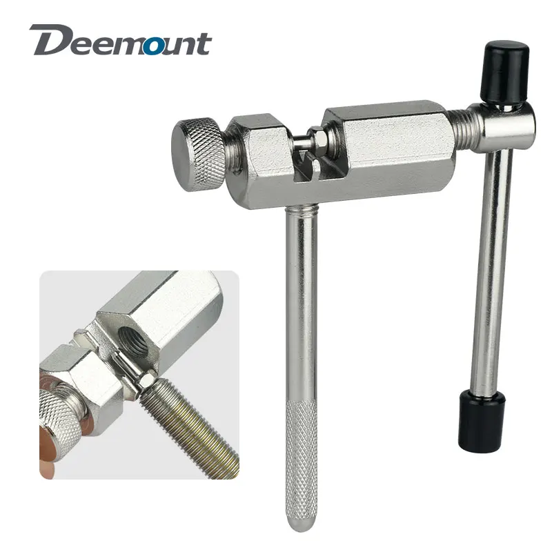 

Deemount MTB Road Bike Chain Breaker Cutter Flywheel Remover Replaceable Thimble Bicycle 6-12 Speed Chain Service Repair Tool
