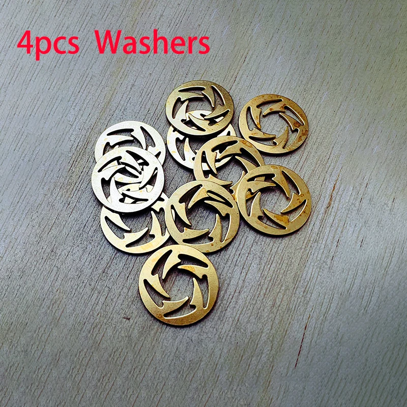 4pcs/lot Custom Folding Knife Brass Washer Metal Gasket For Benchmade Griptilian 551 550 552 710 720 723 730 Make Accessories