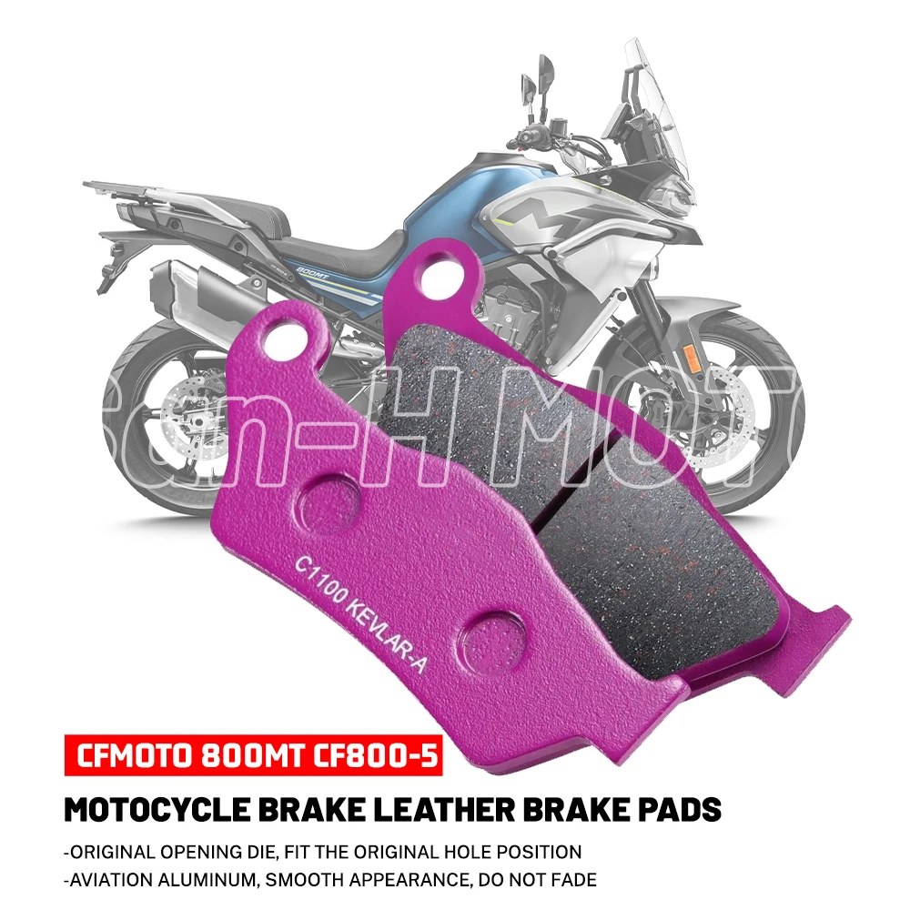 Ceramic Brake Pads FOR CFMOTO 800MT 800 MT CF800-5 Brake Disc Leather Accessories