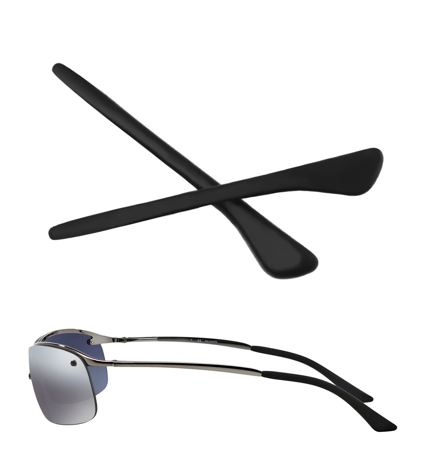 Anti-Slip Replacement Ear Socks Temple Tips for RB3183 RB3269 RB3186 RB3196 RB3179 RB3187 Sunglasses