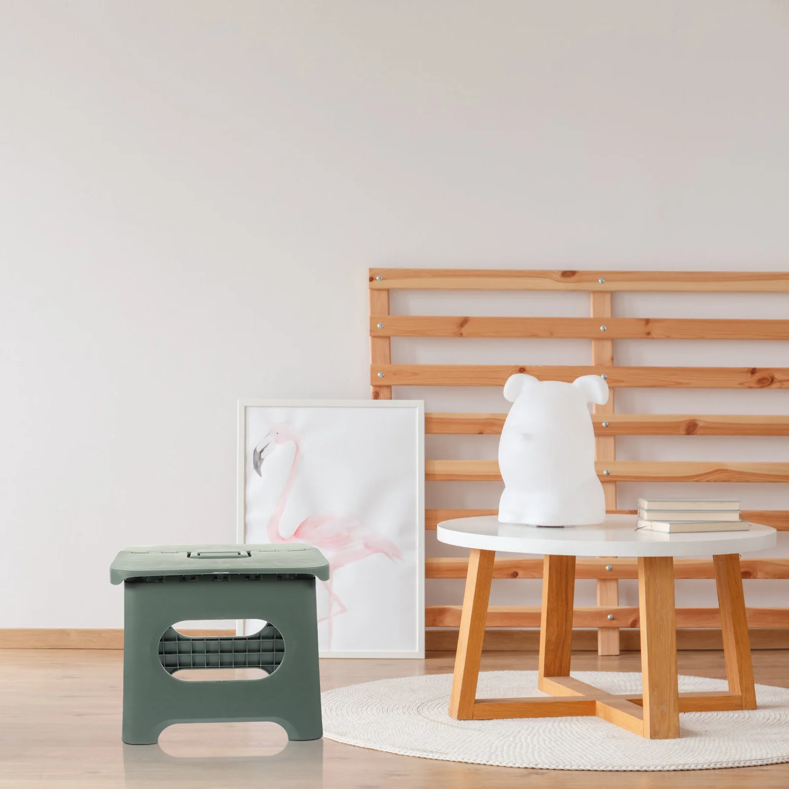 

Plastic Foldable Stool Heavy Duty Kids Stool Easy to Carry for Camping Hiking Fishing Home Use Children Camping Stools