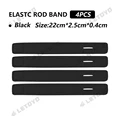 BLACK 4pcs