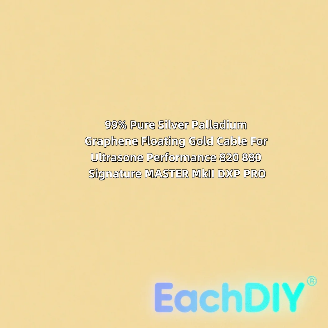 كابل ذهبي عائم من البلاديوم والفضة النقية 99% لأداء الموجات فوق الصوتية 820 880 Signature MASTER MkII DXP PRO LN008770