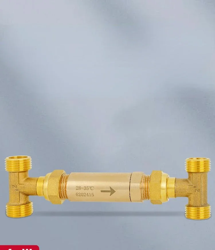 Valve zero cold water temperature control one-way valve circulation automatic constant temperature 4 minute gas