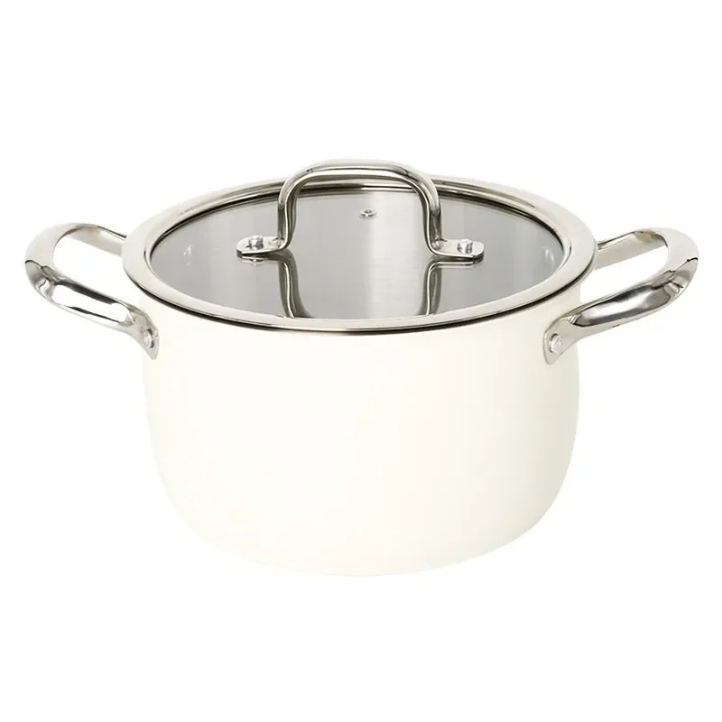 

Stainless steel steamer binaural high value steam up and down cooking multi-functional pot soup pot kitchen household