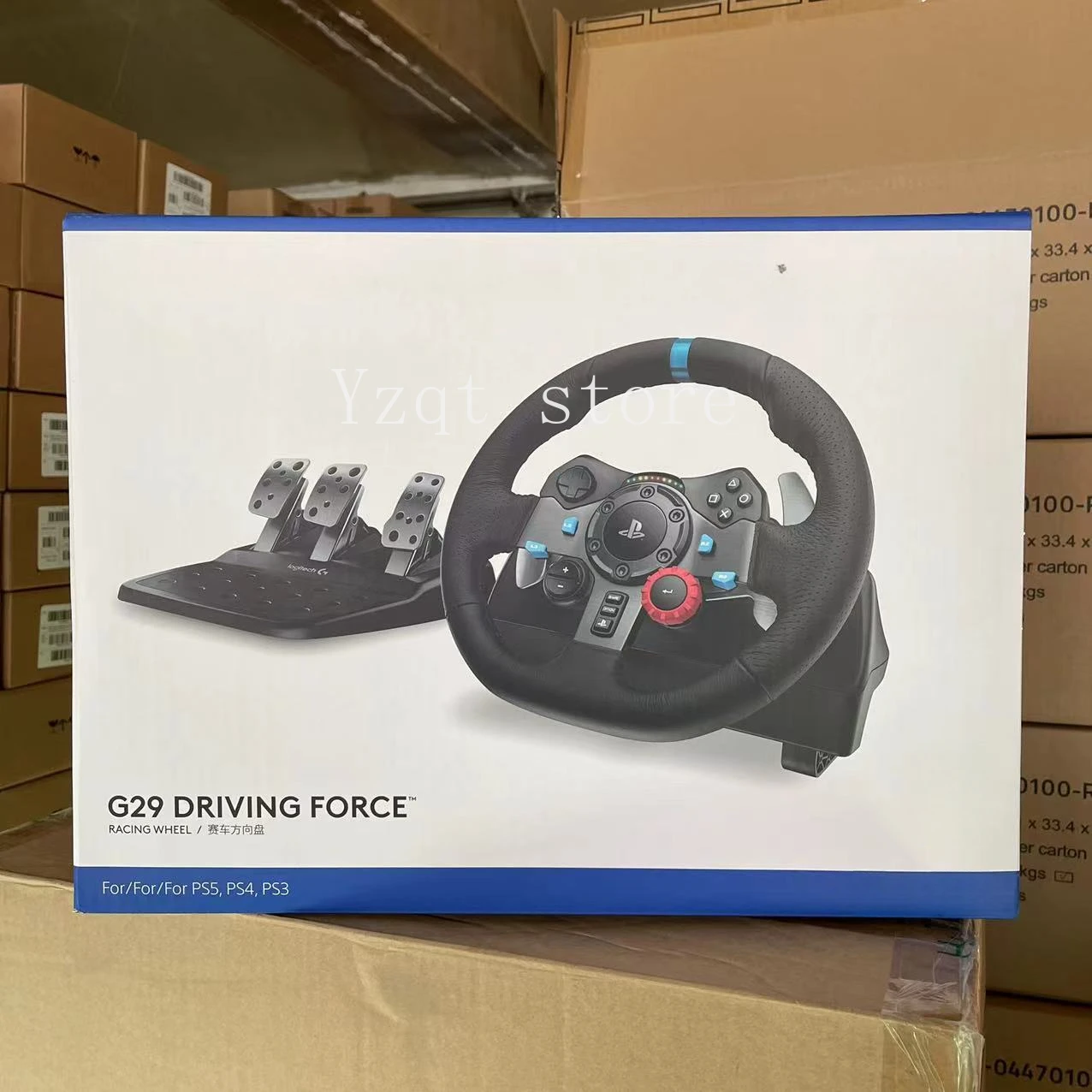 

racing game steering wheel pedal G923 for SONY