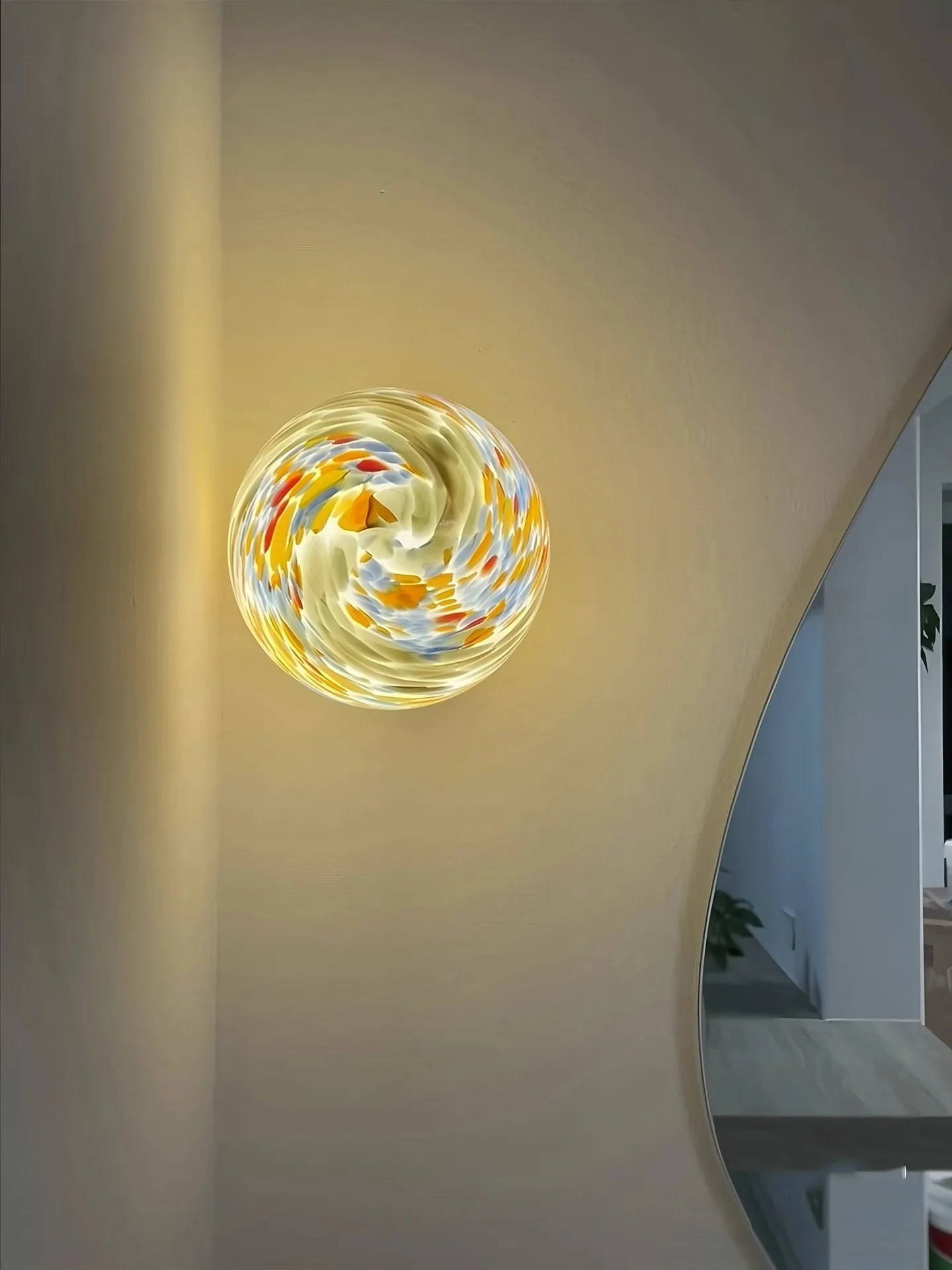 Colored Glass Wall … - image