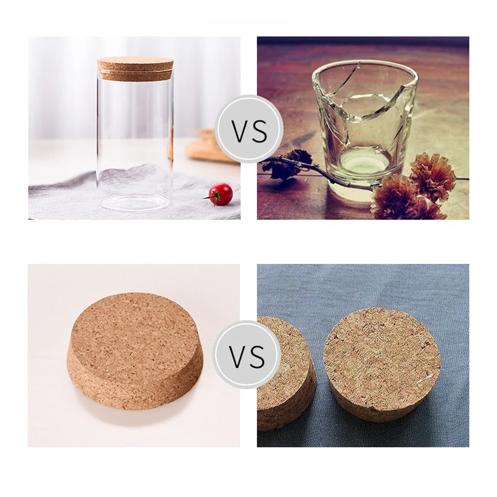 

1000 Ml Sealed Jar Whole Grains Storage Container Glass Tea Safe Round Containers Jars Nuts Sealing Lid