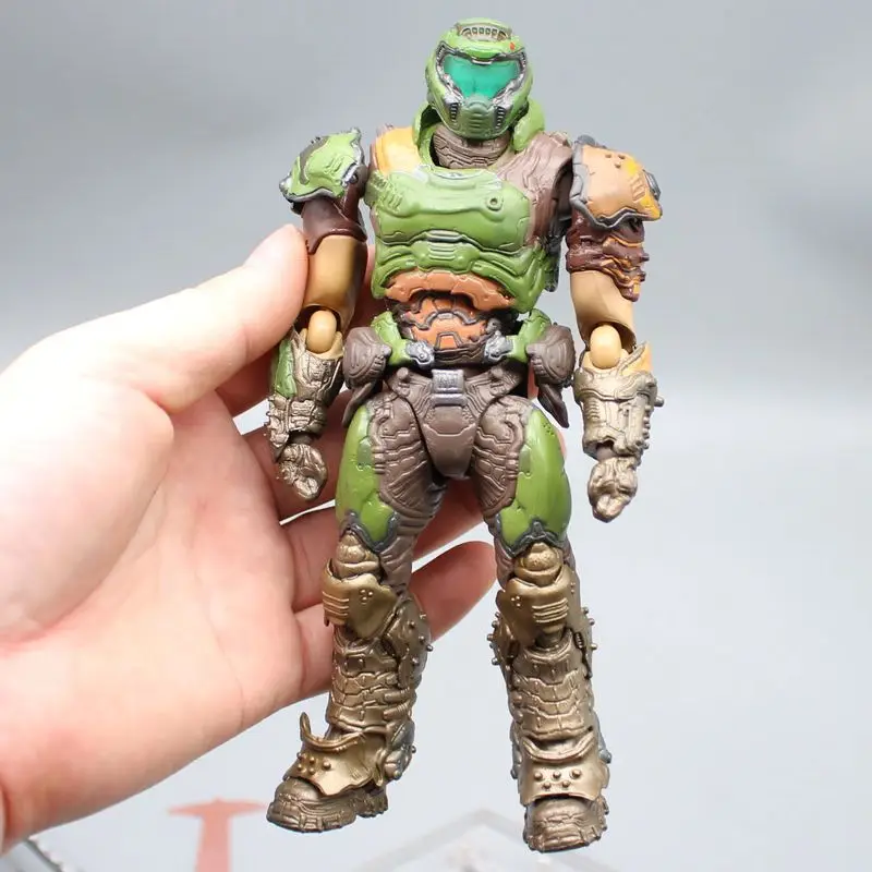 Figma Sp-140 17cm Doom Slayer Eternal Action Figure Anime Destroy Warrior Movable Model Statue Toy Gift for Collectors view 2