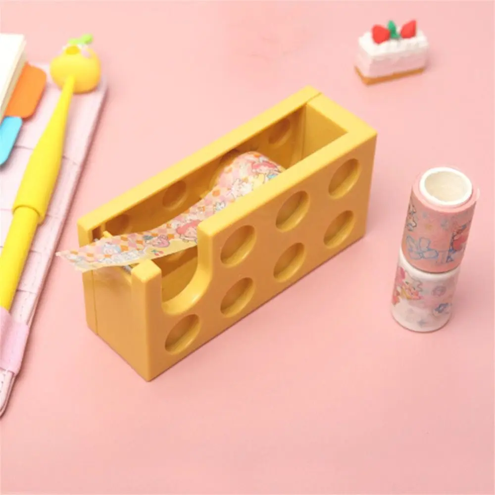 Building Block Adhesive Tape Holder Paper Tape Multi-color Tape Dispenser Masking Tape Plastic Roller Tape Holder Packing Tools