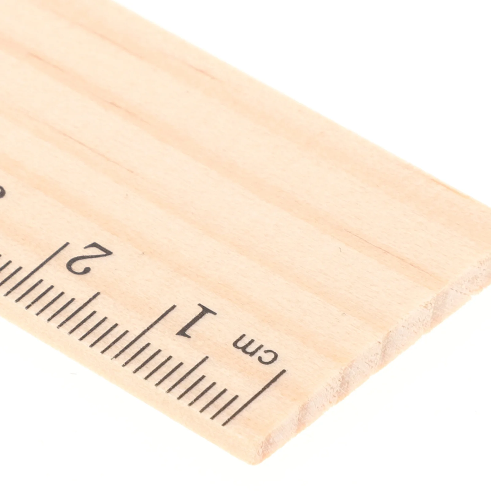 9Pcs Wooden Rulers Set Natural Wood Material Ruler for Engineering Technical Drawing Scale Ruler Portable Convenient Measuring
