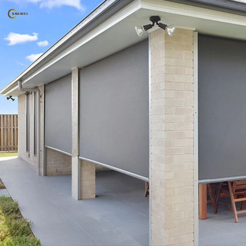 Picture 3: KAKADU Modern Design Zip Windproof Aluminum Roller Shutter Blinds Skylight Window Applications Outdoor Side Ceiling Installation