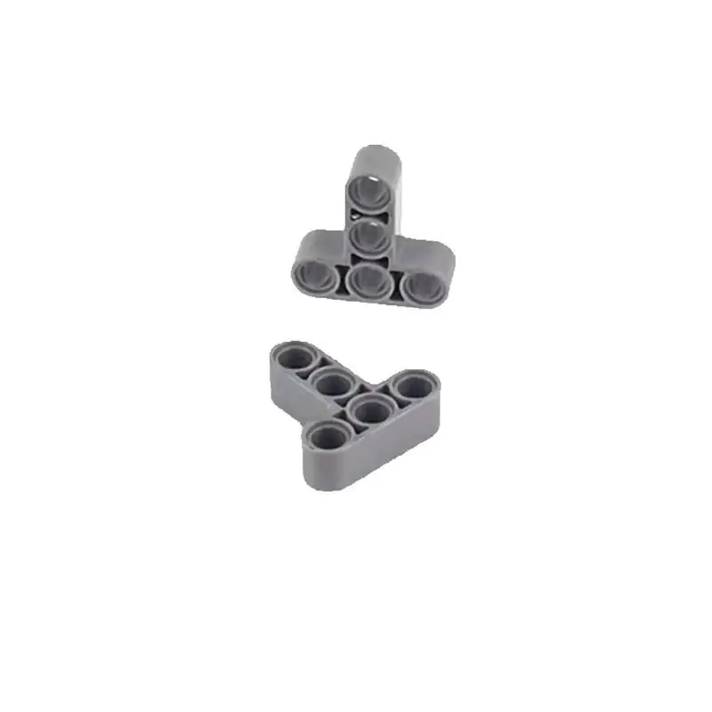 100Pcs 60484 Technical Liftarm Modified T-Shape Thick 3 X 3 Compatible With Block Moc Color City Accessories Parts