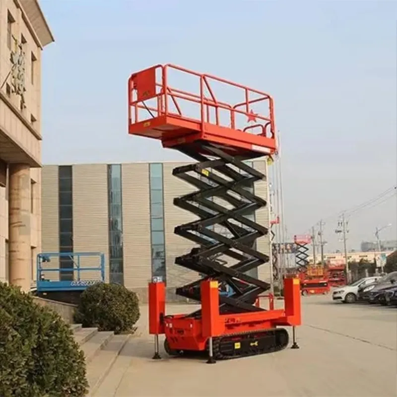 Electric Scissor Lift All-terrain Scissor Lift  Tracked Scissor Lift