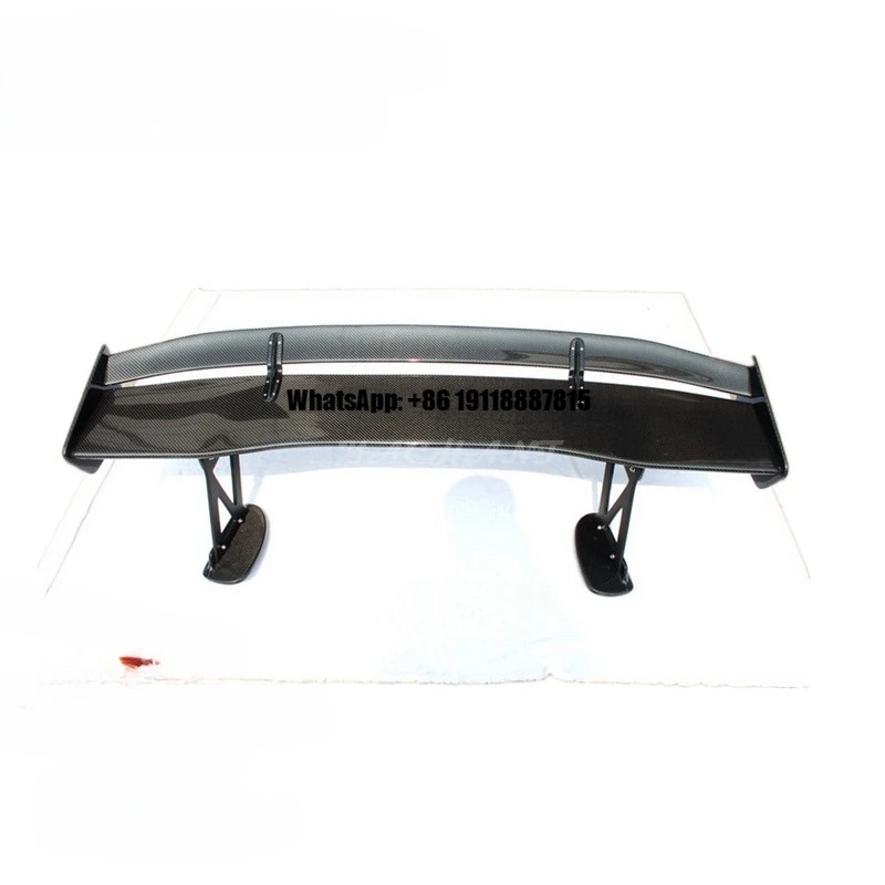 

Trade Assurance Carbon Fiber Rear Trunk Spoiler with Fiber Glass Legs Fit for 2008-2012 R35 GTR VTX Style 1600mm Rear GT Wing