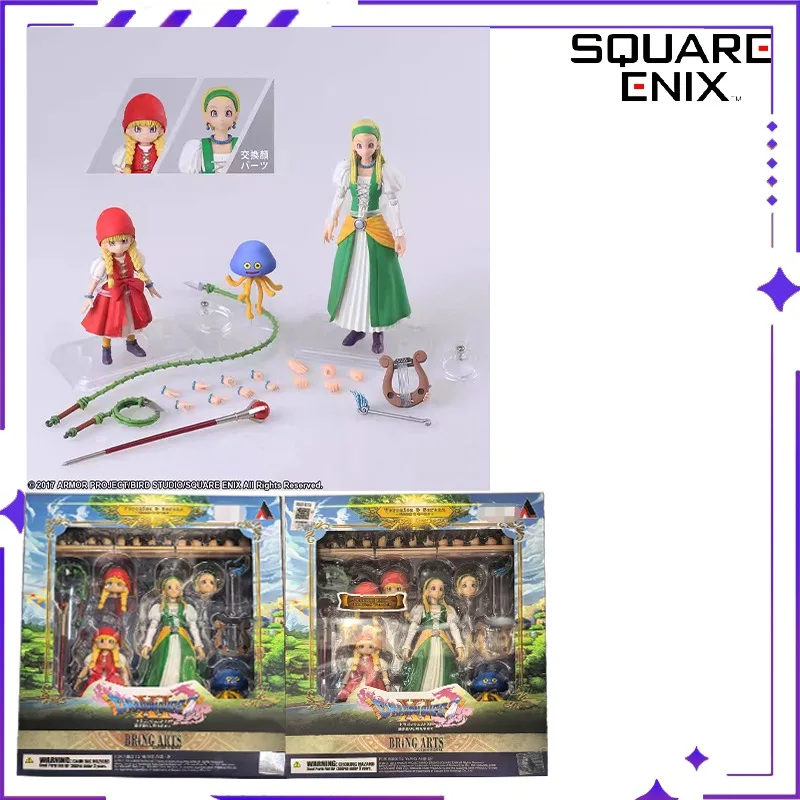 

Квадратный Enix BRING ARTS, оригинальный подлинный Dragon Quest 11, вероника и Xenia, эксклюзивная мобильная модель, игрушка ручной работы, подарочная коллекция