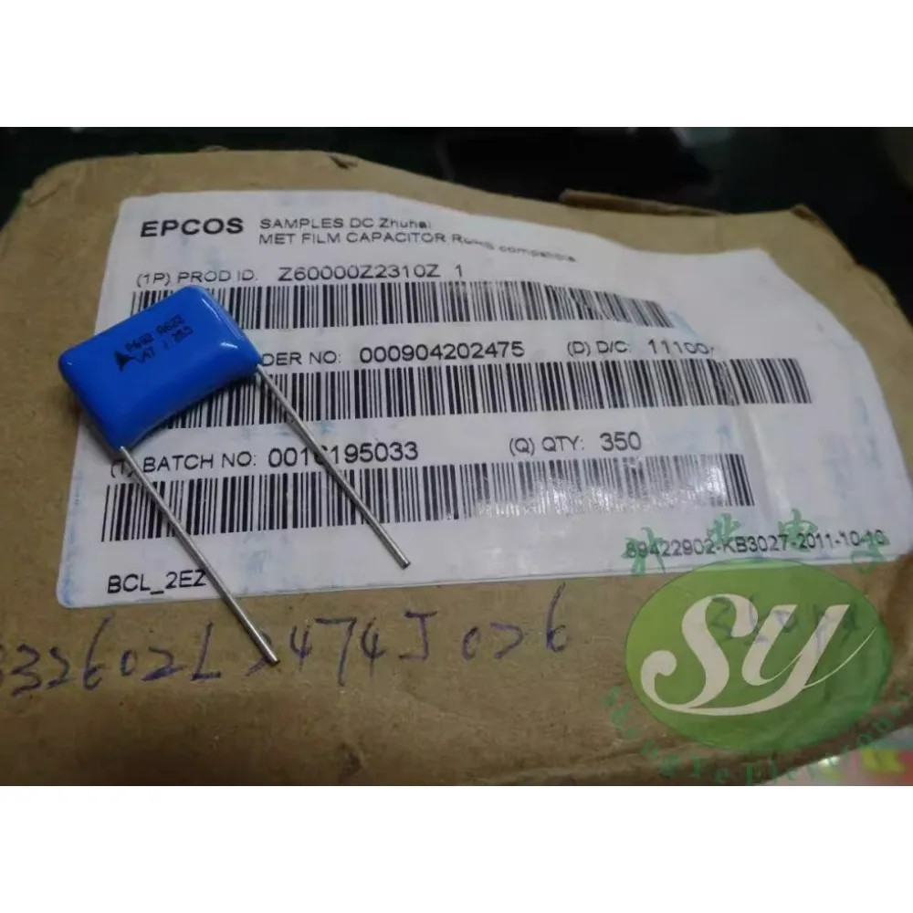

20PCS EPCOS 0.47uf/250v 470nf u47 474 brand new 15mm film capacitor