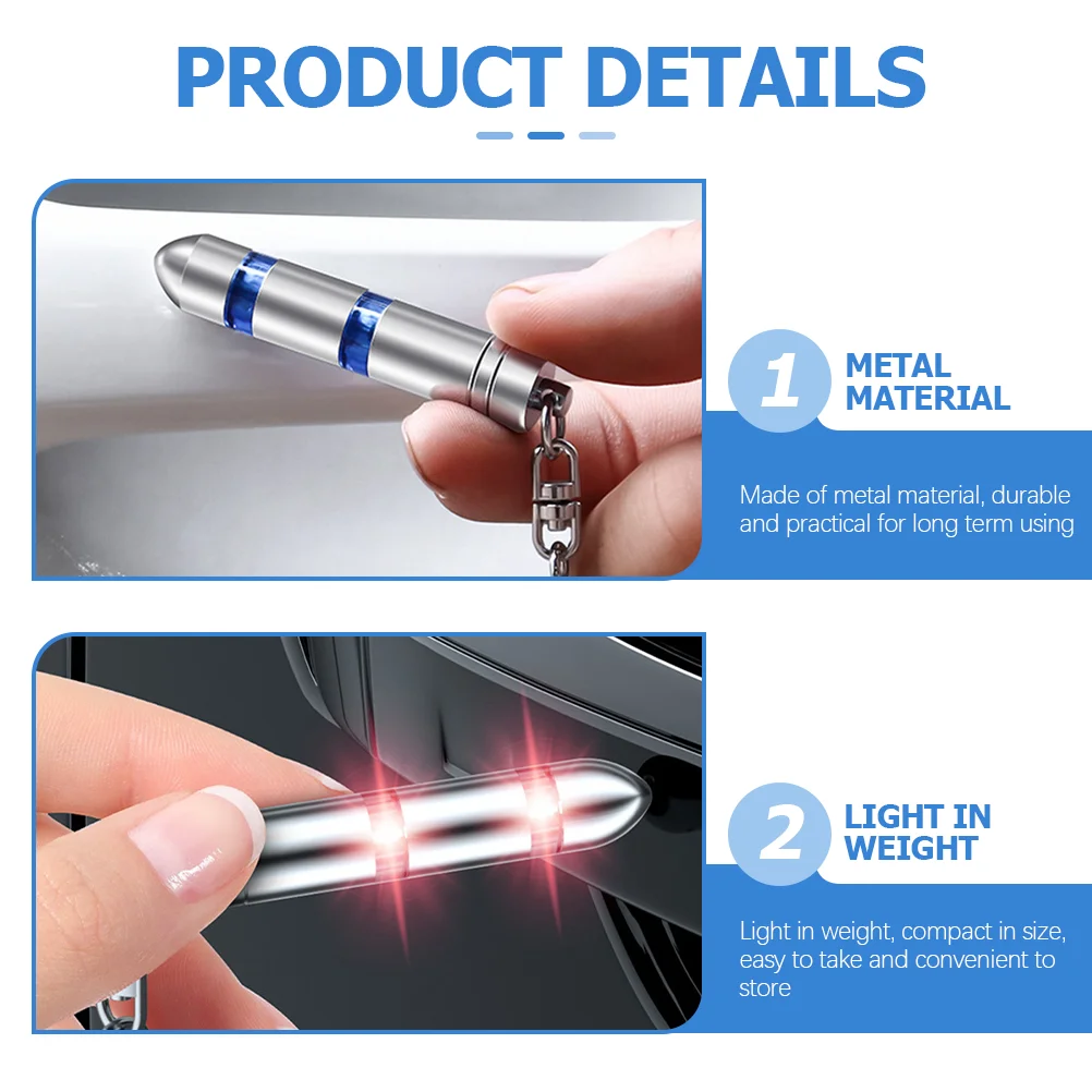 Anti Static Key Anti-static Chain Automotive Electrostatic Keychain for Car Elimination Rod