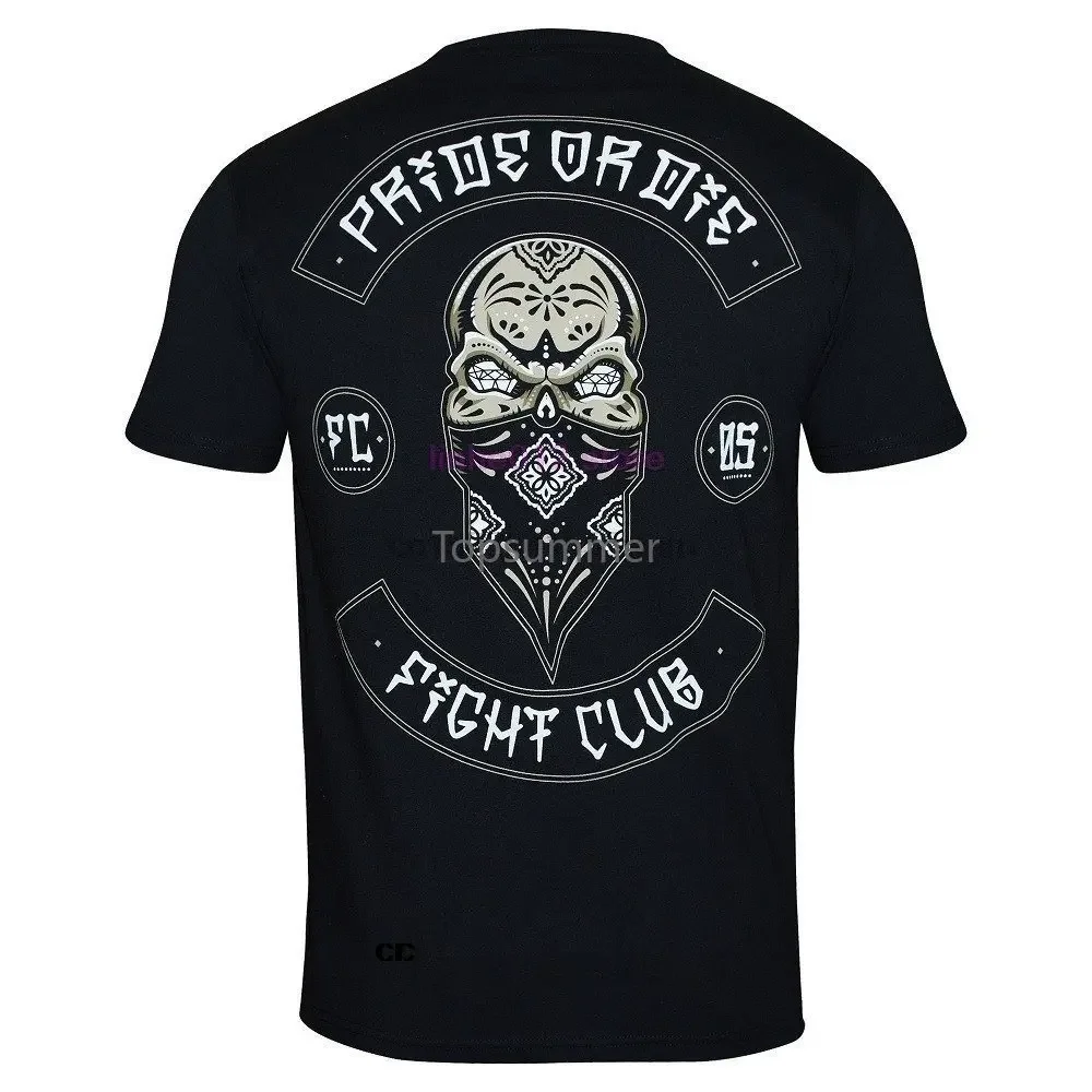 2019 Funny T Shirts Pride Or Die Black Mayan Fight Club Men Fashion T-Shirt