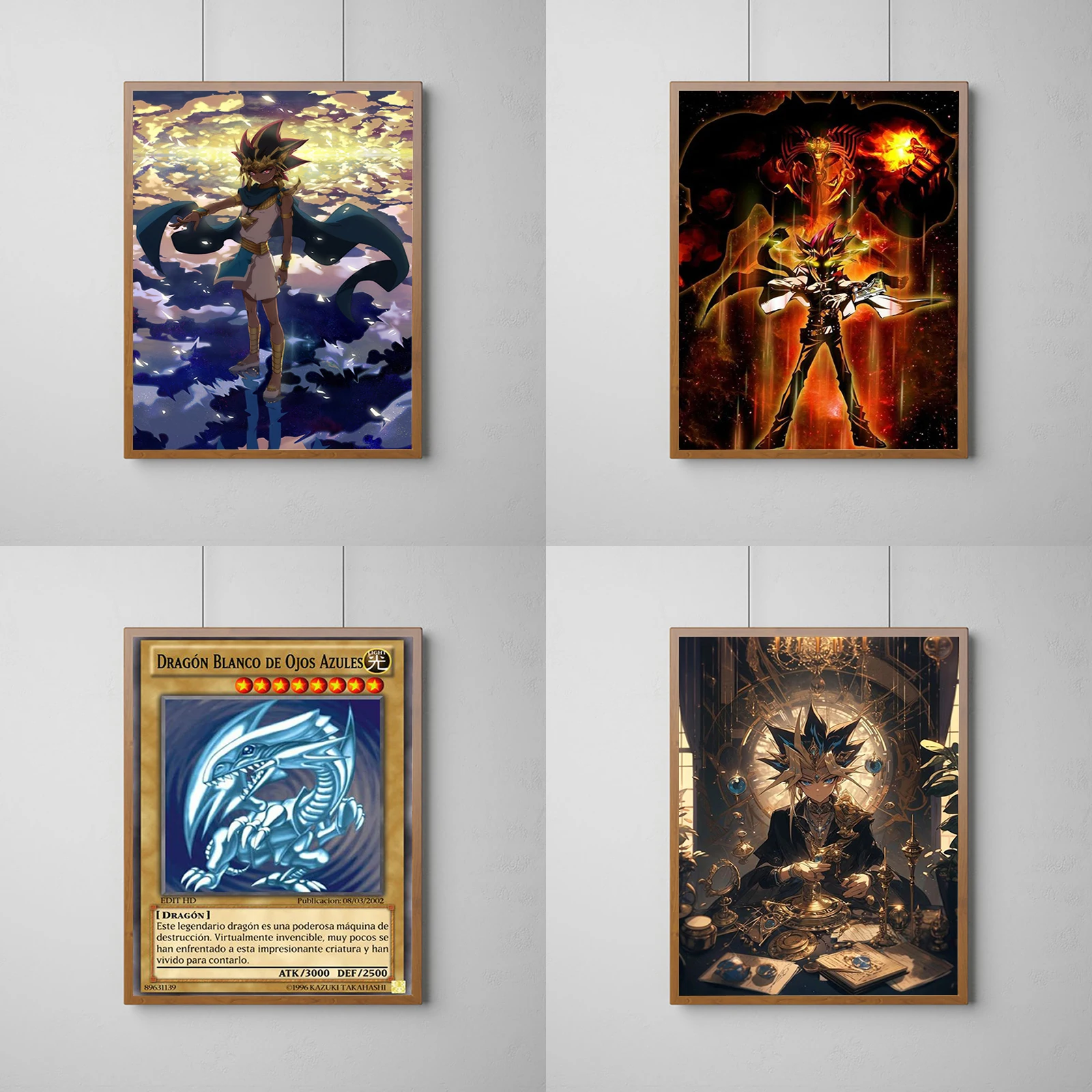 

Yu-Gi-Oh Anime Poster Gaming Room Decoration Decorative Paintings Print Painting on Canvas Posters for Wall Art Home Decorations