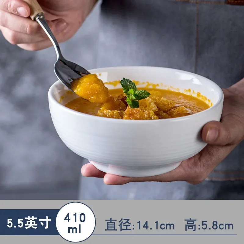 Tasse Ramen Big Cup Schüssel Udon Utensilien für Küchenschalen Instant Reisgeschirr Mala Suppe Vietnam Reisnudeln Glühbirne Fenster Obst