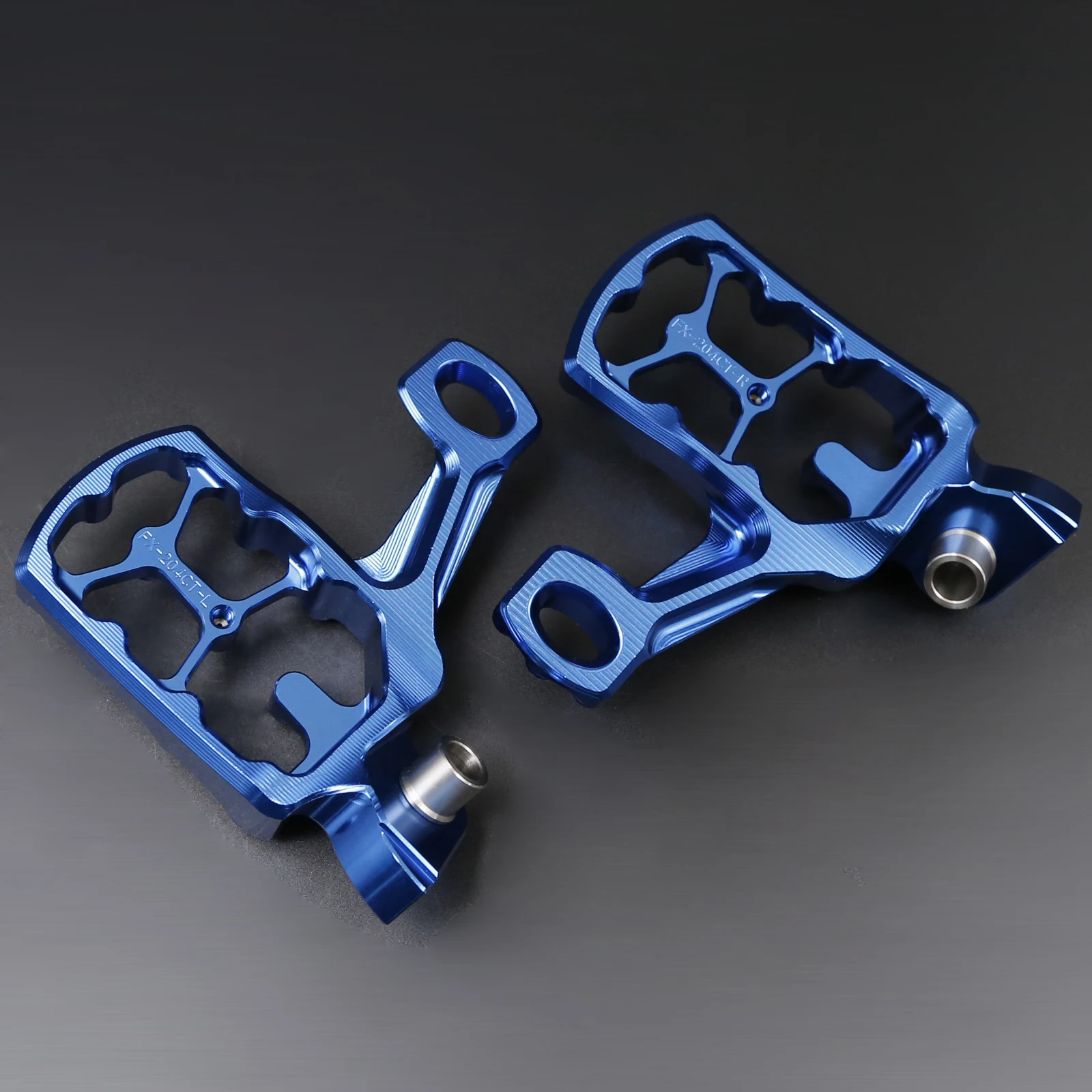 CNC Aluminum Extender Wide Fat Footrest Footpeg Foot Pegs Pedal For Yamaha YZ65 YZ85 YZ125 YZ250 YZ250F YZ450F WR250F WR450F