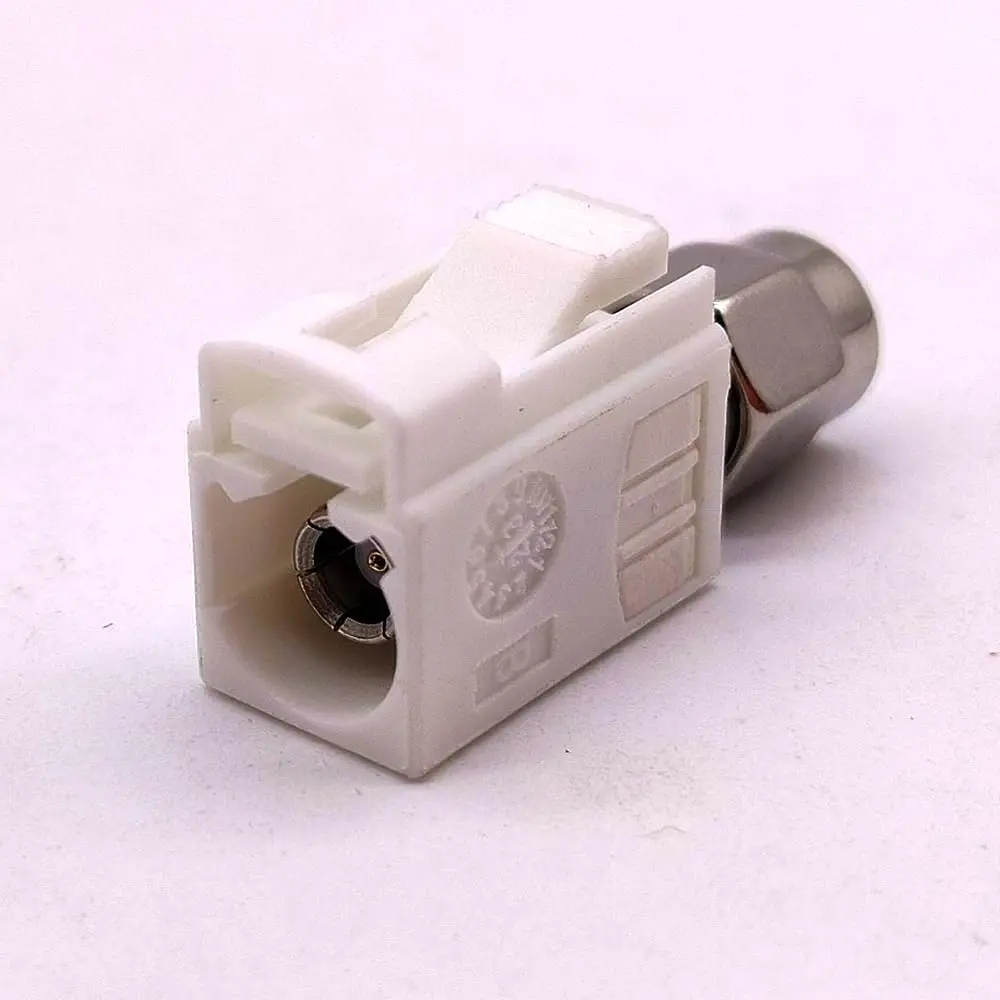  B Code Fakra Female to SMA Male Adapter Car RF Panel Mount Antenna Car Audio Connector