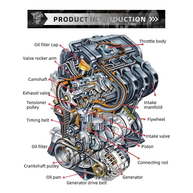 High Quality Accord 2.3L F23Z4 Used Engine Assembly Direct Fit Precisely Matched to OEM Specifications
