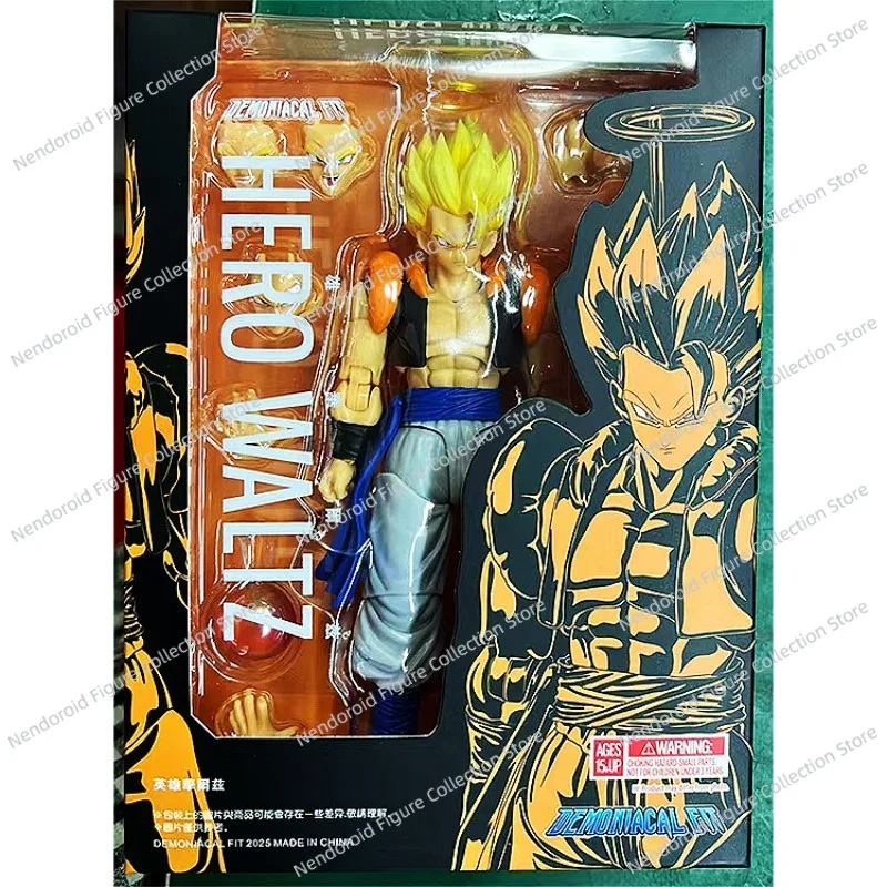 2025 새로운 악마적인 핏 고게타 피규어 드래곤볼 Z SHF 고게타 초사이어인 트랭크스 액션 피규어 모델 장난감 선물