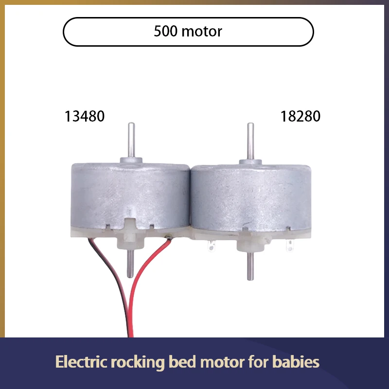 1PCS Brand New Double Output Shaft RK500TB-13480 Micro DC Motor 500TB Precious-metal Brush 4-14.4VDC 6700RPM