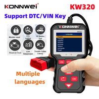 KONNWEI KW320 Obd2 Car Scanner Obd Auto Tools Obd 2 Diagnostic Tool Professional Automotive Scanner Car Code Reader for Car