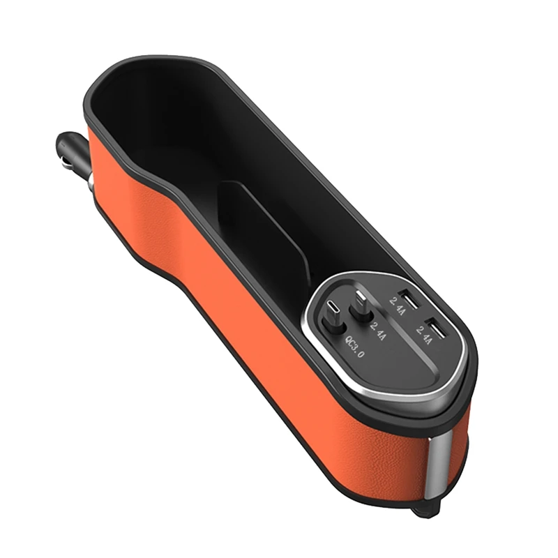 Organizer per fessure per auto caricabatteria multifunzione per auto caricabatteria per auto interni per auto