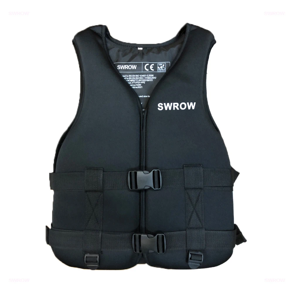 SWROW Outdoor Erwachsene Kinder Neopren Schwimmweste Wassersport Schwimmen Kajak Schnorcheln Bootfahren Surfen Rafting Sicherheits Schwimmweste 6