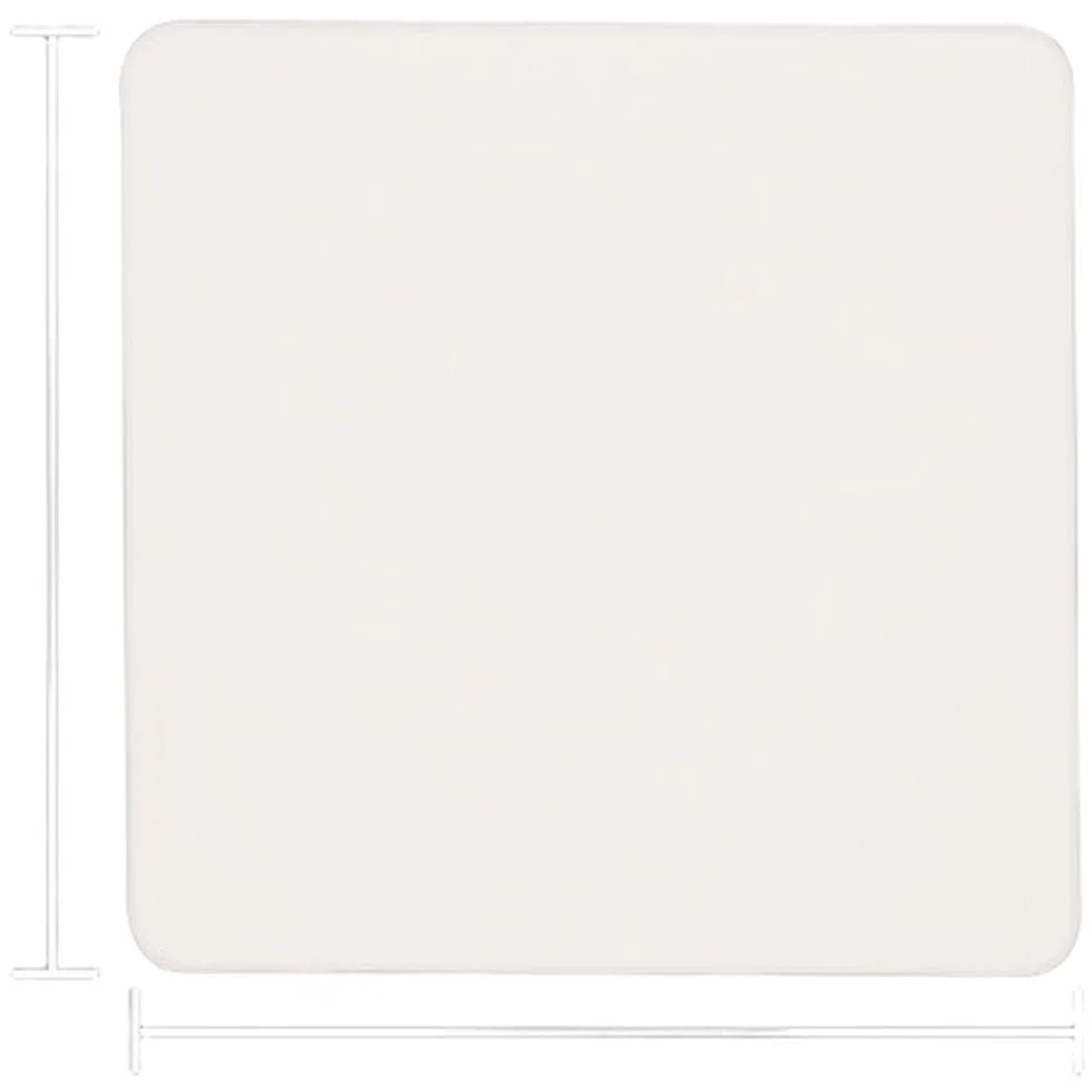 Decorative ABS Square Panel Cover For Wall Openings AC TV Cable Holes With Secure Backing For Neat Installation