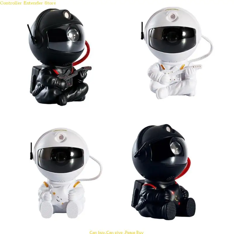 Multifunctional Astronaut Night Lamp Projector Light with Remote Control for Kid