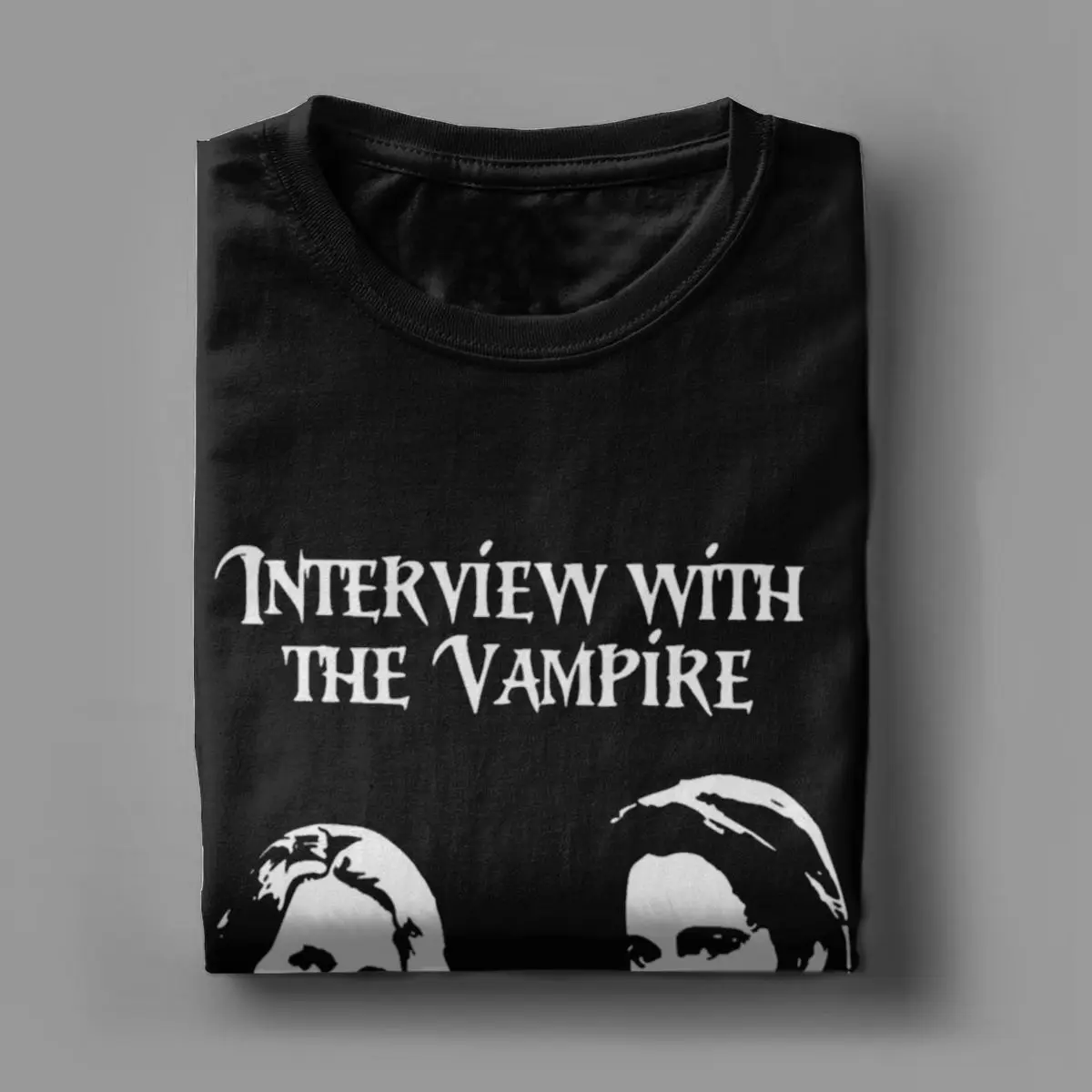 Vintage Interview With The Vampire Movie T-Shirts for Men Women Cotton Tee Shirt Adult Clothing