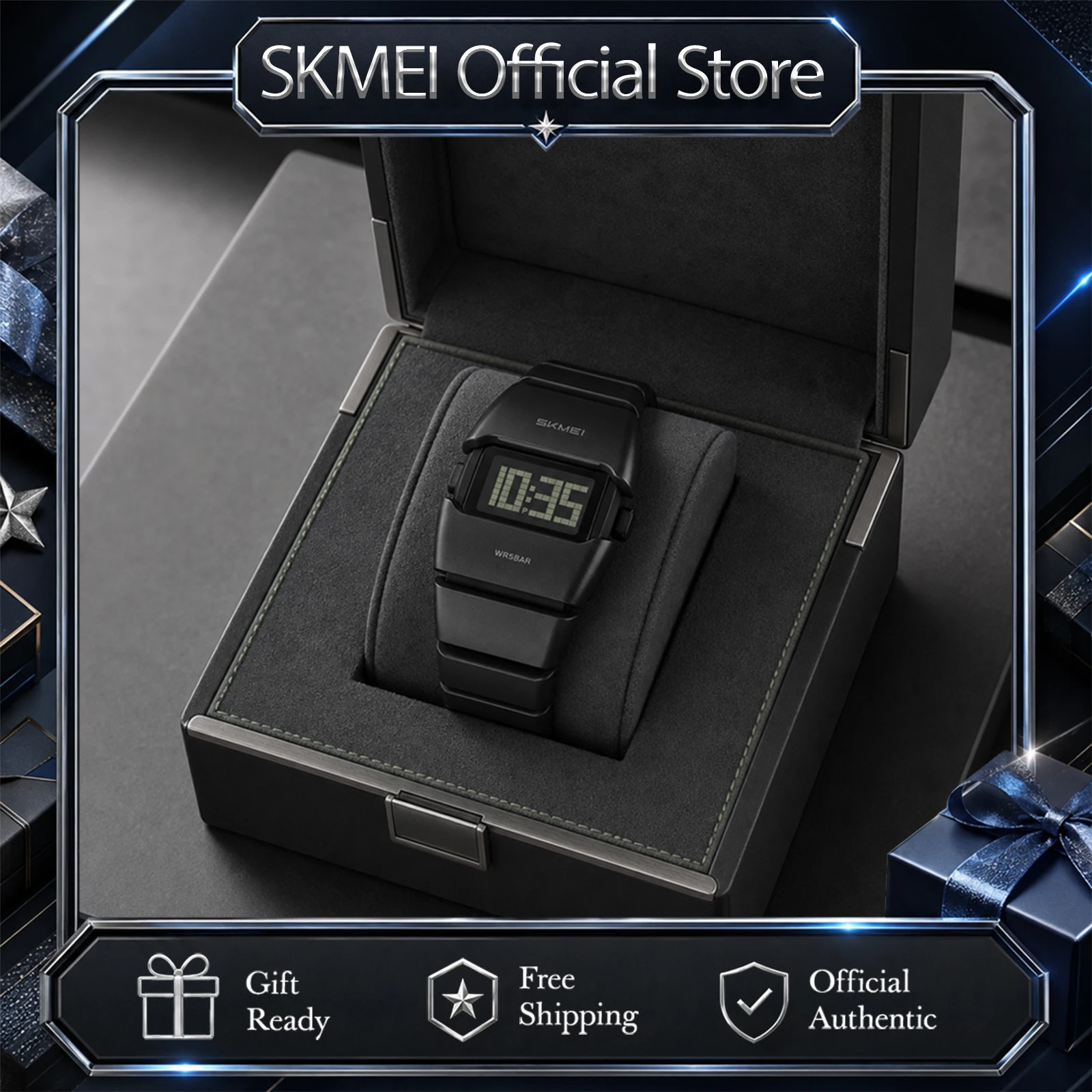 Women Fashion Zone - SKMEI 2710 Cool Digital Watches 50M