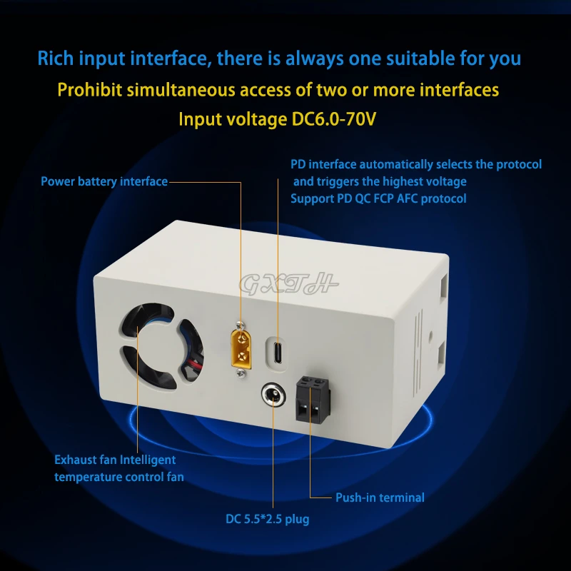 60V/8A/480W Buck Constant Voltage Constant Current CNC DC Voltage Regulated Power Supply Shell Kit Single Shell