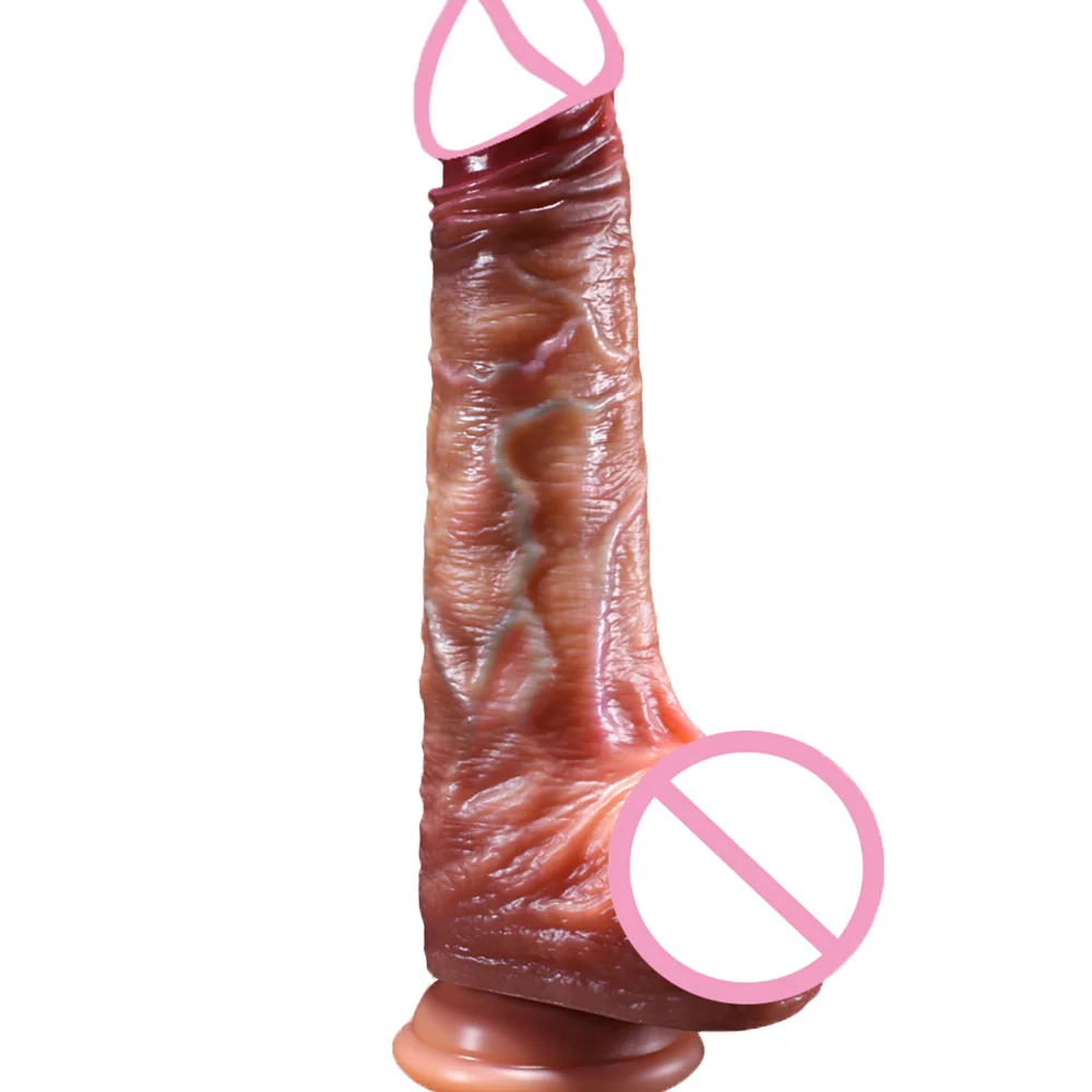 Super Realistic Dildo For Female Masturbation Skin Sliding Foreskin Dick Penetration Anal Big Penis Sexy Adult Sex Toys For Woma