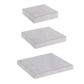 Betrouwbaar ijzeren aambeeld Veelzijdig ijzeren aambeeld voor metaalbewerking Platte vierkante aambeelden Juweliers Metalen F3MD