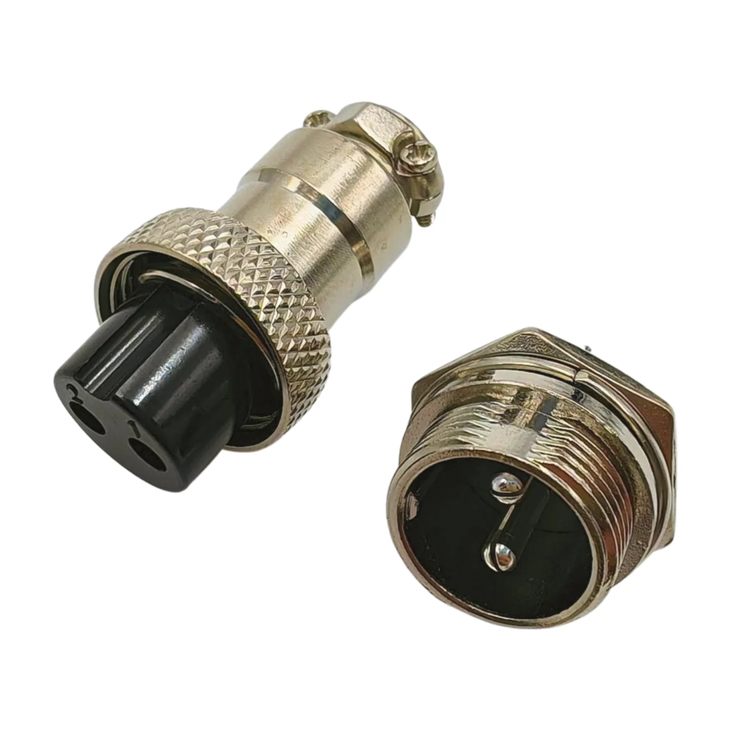 

Welding Consumables GX16 2 Prong Pins Pin Male Plug Female Socket Connector Aviation Plug For TIG MIG MAG Plasma Cutting Torch