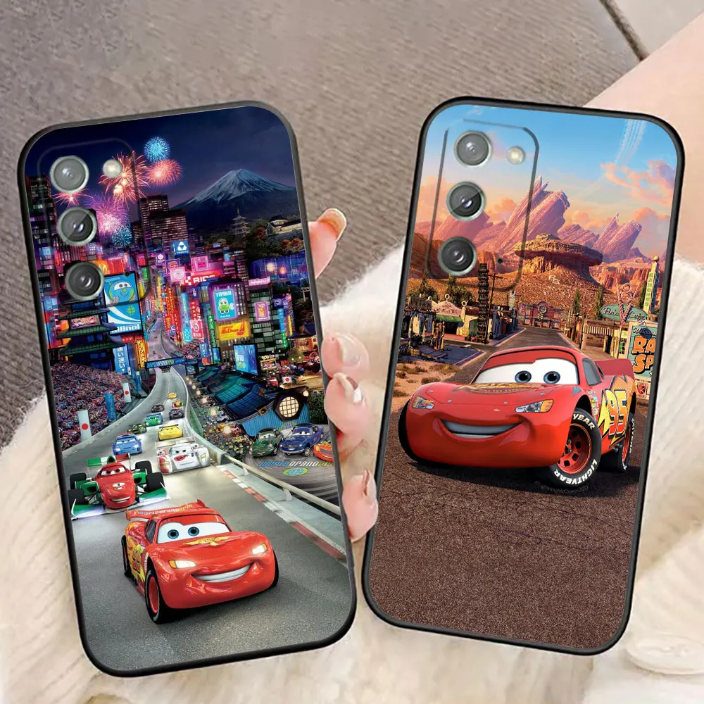 D-Disney Cars Lightning McQuee Phone Case For Samsung NOTE 8 9 10 20 Ultra Lite A02 A02S A03 A03S A04 A04E A05S A8 A9 A10 Case