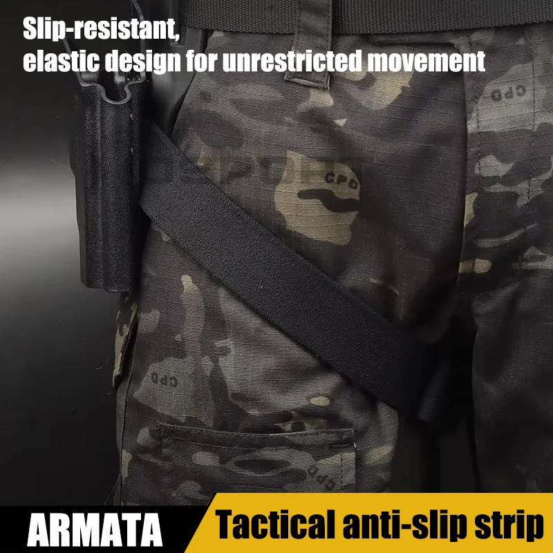 

KBoard quick grip handle tactical elastic rubber non-slip leg strap SP cotton flexible and lightweight